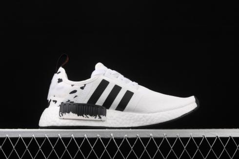 Adidas NMD R1 Footwear White Core Black Signal Coral FW7570