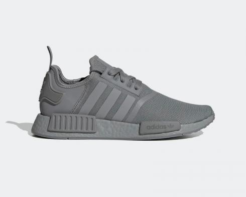 Adidas NMD R1 Triple Grey Cloud White Running Shoes FV9016