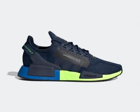 Adidas NMD R1 V2 Collegiate Navy Signal Green FX3948