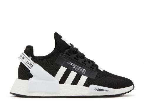 Adidas Nmd r1 V2 Core Black White Cloud GX6367