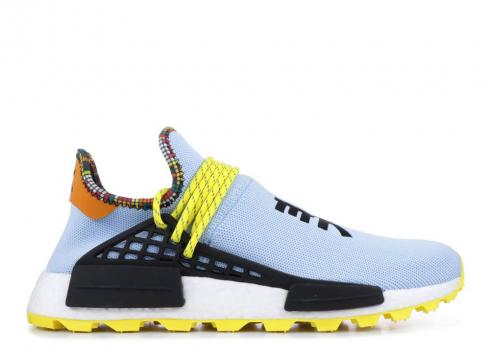 Adidas Pharrell X Nmd Human Race Inspiration Pack Core Bold Clear Sky Black Orange EE7581