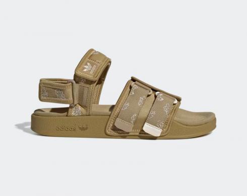 Adidas Adilette 4.0 Sandals Khaki Bliss HP9114