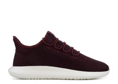 Adidas Womens Tubular Shadow Maroon White Off CQ2461