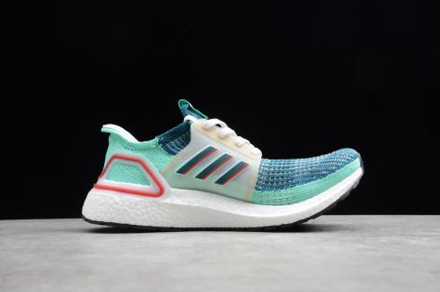 Adidas UltraBoost 19 Consortium Green Blue White EE7516