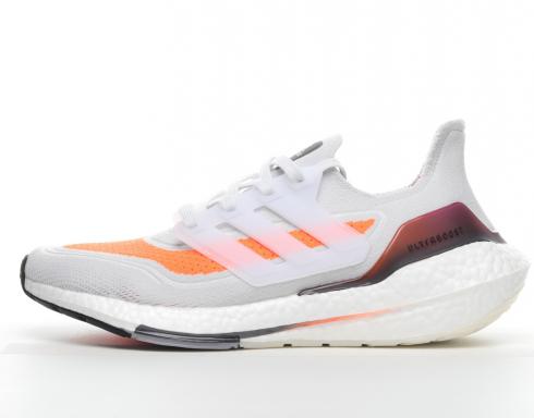 Adidas Ultra Boost 21 Dash Grey Screaming Orange FY0375