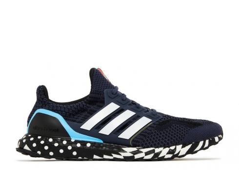 Adidas Ultraboost 50 Dna Multi Pattern Shadow Navy Rush Sky White Cloud GY0325