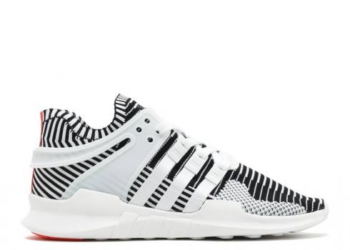 Adidas Eqt Support Adv Primeknit Zebra Core White Black Footwear BA7496