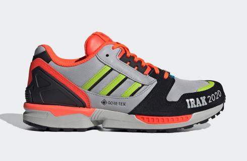 Adidas ZX 8000 IRAK Clear Onix Semi Solar Slime Solar Red FX0371