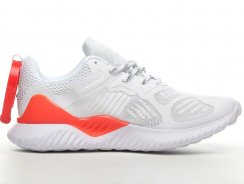 Adidas AlphaBounce Beyond Cloud White Red Shoes B43688