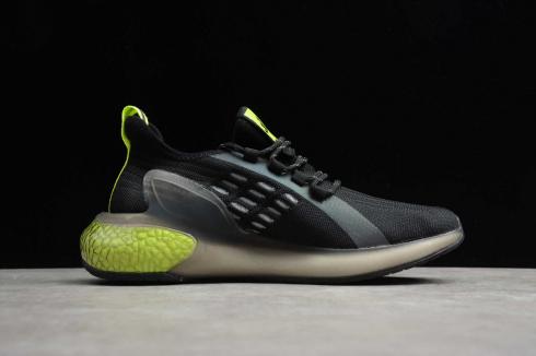 Adidas AlphaBounce Instinct Black Green Shoes CG3402