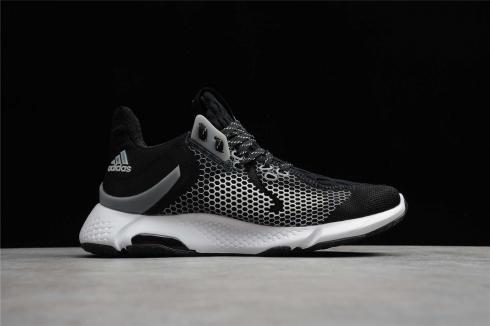 Adidas Alphabounce Beyond Core Black Metallic Silver Cloud White CG9559