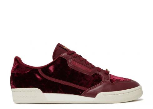 Adidas Continental 80 Velvet Pack Burgundy Collegiate EH0173