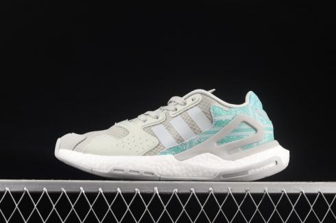 Adidas Day Jogger 2020 Boost Cloud White Grey Green FW4539