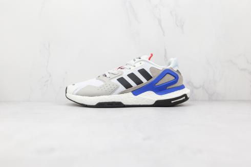 Adidas Day Jogger Blue Grey Cloud White Core Black FW4046