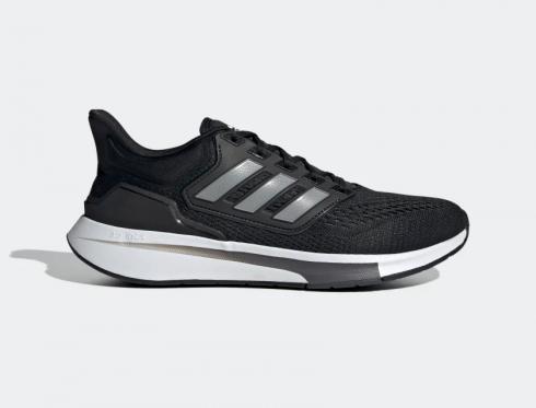 Adidas EQ21 Run Core Black Iron Metallic Carbon H00512