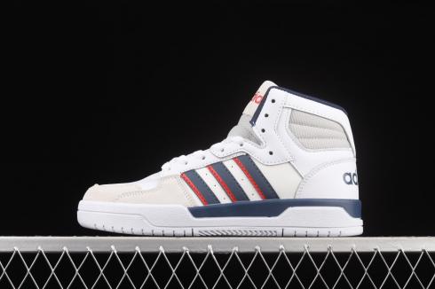 Adidas Entrap Mid Footwear White Collegiate Navy Vivid Red FY6621