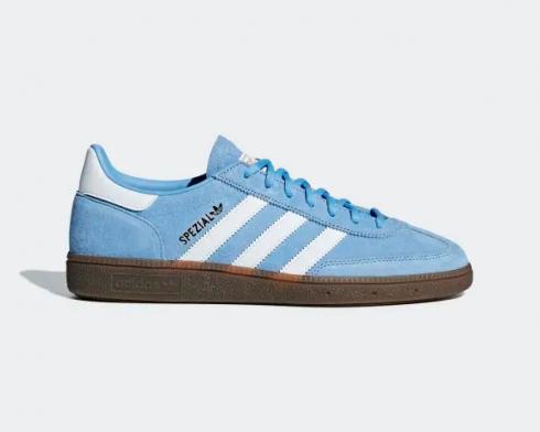 Adidas Handball Spezial Light Blue Footwear White Gum Shoes BD7632