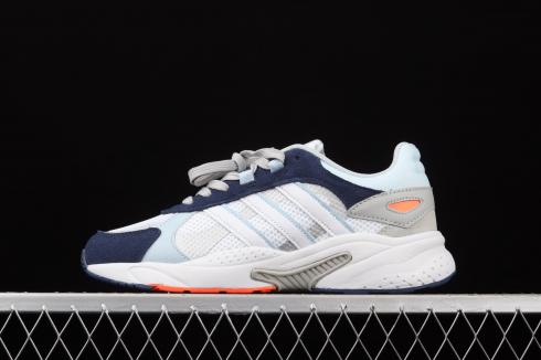 Adidas NEO Crazychaos Shadow Cloud White Blue Orange FY0261