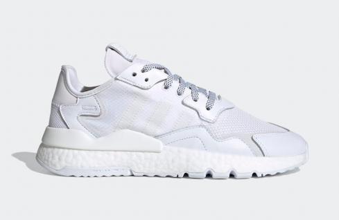 Adidas Nite Jogger Triple White Cloud White Reflective Shoes FV1267