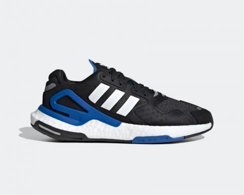 Adidas Originals Day Jogger Boost Black White Blue FW4041