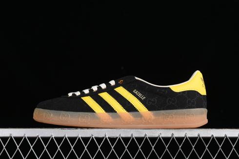 Adidas Originals Gazelle GUCCI Core Black Yellow Off White W31084