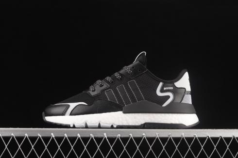 Adidas Originals Nite Jogger Core Black Cloud White FW2055