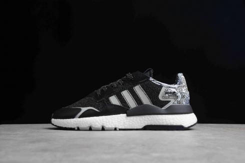 Adidas Originals Nite Jogger Core Black Cloud White Shoes FW6693