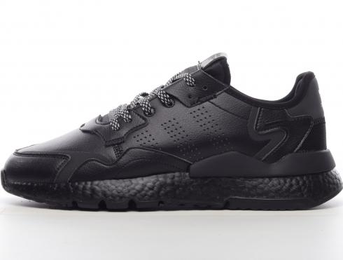 Adidas Originals Nite Jogger J Triple Black Core Black EG5837