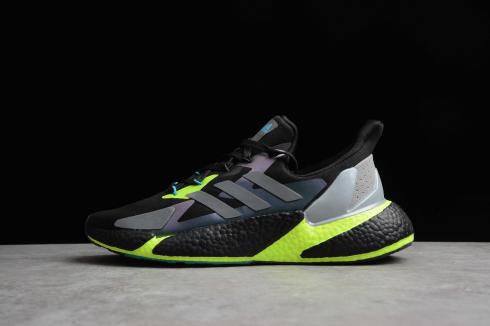 Adidas Originals X9000L4 Boost Core Black Grey Fluorescent Green F20237