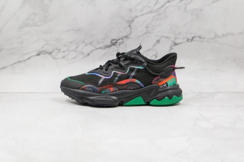 Adidas Ozweego Core Black Bold Green Acid Mint GX2715