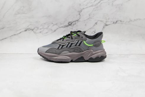 Adidas Ozweego Grey Five Grey Three Team Solar Green FX5186