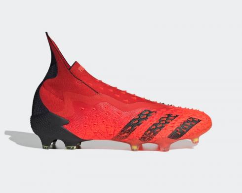 Adidas Predator Freak+ FG Demonskin Solar Red Core Black FY6238