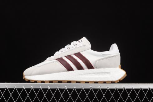 Adidas Racing 1 Boost Prototype Cloud White Brown Q47303