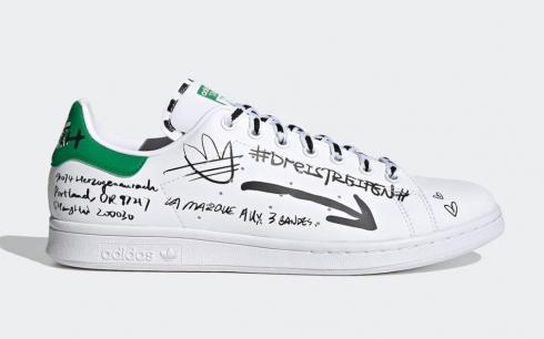 Adidas Stan Smith Sharpie Pack Graffiti White GV9800