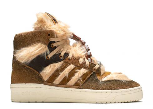 Adidas Star Wars X Rivalry Hi Chewbacca Chalk Raw Mesa White Desert FX9290