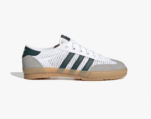 Adidas Tischtennis Cloud White Green Gum FV9696