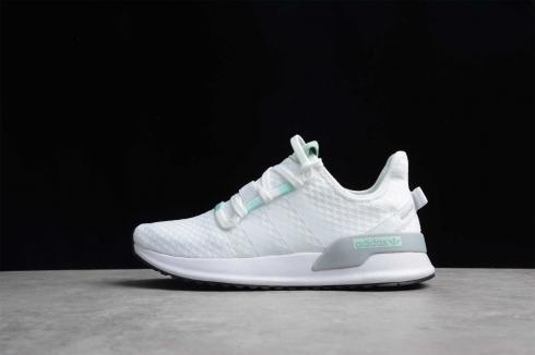 Adidas U Path Run Grey Two Cloud White Blush Green FV9250