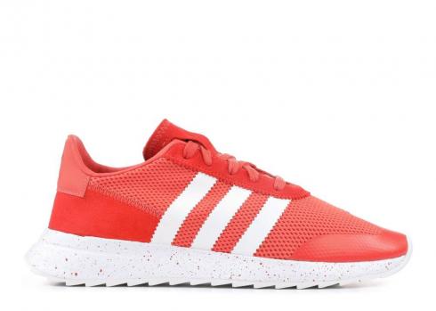 Adidas Womens Flashback Scarlet White Footwear Trace CQ1969