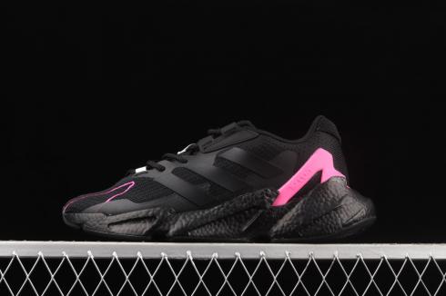 Adidas X9000L4 Boost Core Black Rose Pink Cloud White S23667