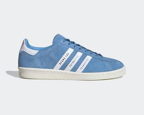 Human Made x Adidas Campus Light Blue Cloud White Off White FY0731