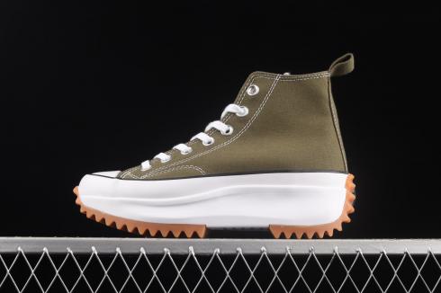 Converse Run Star Hike High Cargo Khaki Olive Chocolate 171667C