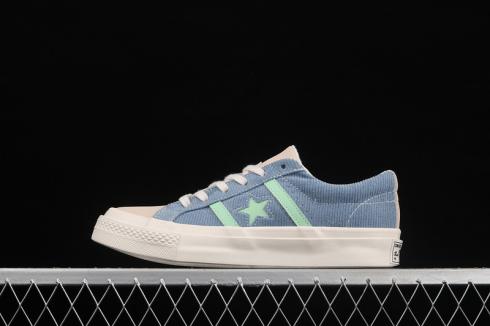 Material Block x Converse One Star Academy Blue Green 170572C