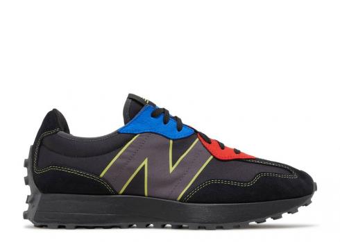 New Balance 327 Black Red Blue MS327BC1