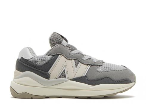 New Balance 57 40 Bungee Toddler Castlerock Moonbeam IV5740RT