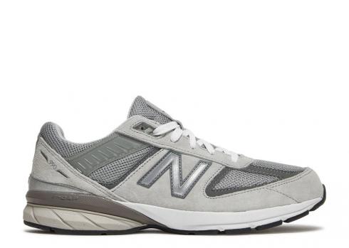 New Balance 990v5 Big Kid Castlerock Grey GC990GL5