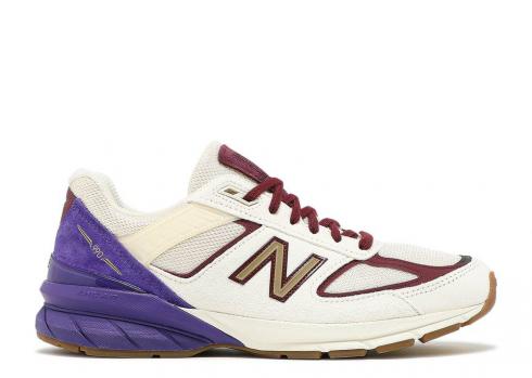 New Balance 990v5 Made In Usa Black History Month Purple Tan M990CP5