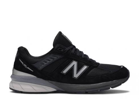 New Balance 990v5 Made In Usa Black Silver M990BK5