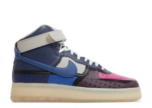 Nike Air Force 1 High 07 Thunder Blue Pink Prime DV1015-437