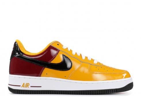 Air Force 1 Premium Portugal World Cup Leaf Gold Black Team White Red 309096-701