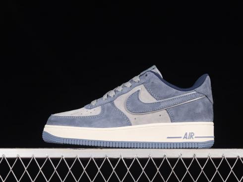 Akira x Nike Air Force 1 07 Low Suede Blue Grey White DD9969-536